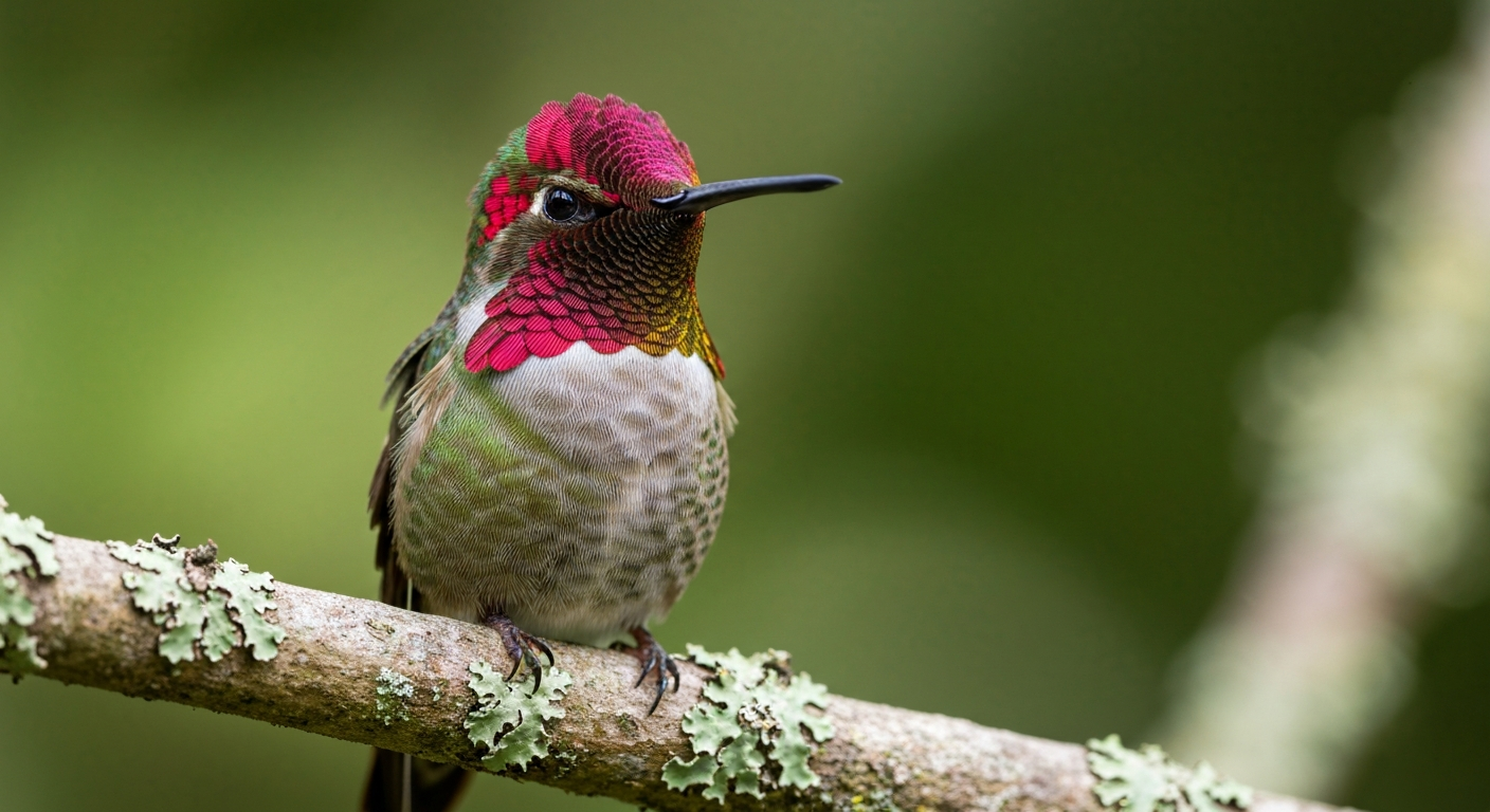 Ruby-throated hummingbird